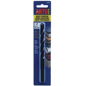 ARTU 1/2 in. X 6-1/4 in. L Tungsten Carbide Tipped Drill Bit Straight Shank 1 pc - 1 of 3