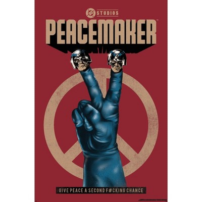 Trends International DC Studios Peacemaker: Season 2 (2025) - Give Peace A Second F#cking Chance Unframed Wall Poster Prints