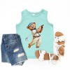 The Juniper Shop Watercolor Golf Bear Youth Tank Top - 2 of 4