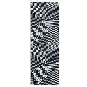 Washable Geometric Stripped Lines Print Area Rug for Living Room Bedroom, Indoor Modern Large Floor Carpet for Dining Room Home Office - 1 of 4