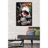 Trends International r3darch0n - Bloom of the Departed Skull Framed Wall Poster Prints - 2 of 4