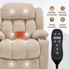 Up to 350 LBS Lift Recliner Chair, Heavy Duty Motion Mechanism with 8-Point Vibration Massage and Lumbar Heating, USB and Type-C Ports - 4 of 4