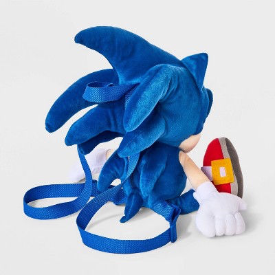 Kids' Sonic the Hedgehog Plush Backpack - Blue - image 2