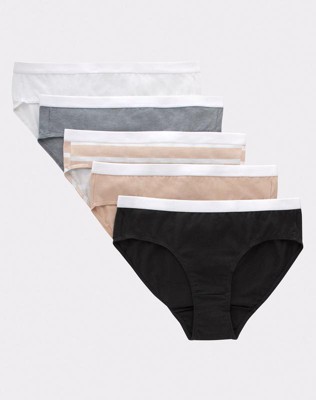 Essentials Women's Cotton Stretch Bikini Panty, 10 Pack Neutral  Assorted, Large : : Clothing, Shoes & Accessories