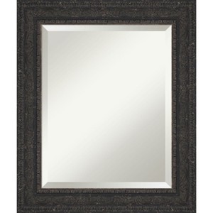 Amanti Art Attic Aged Beveled Wood Framed Bathroom Vanity Wall Mirror - 1 of 4