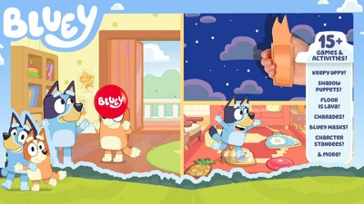 Bluey Imagination Case with 15 Fun Activities for Kids