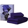 Purple SoftStretch Sheets - Deep Pocket, Silky-Soft Stretch with Moisture-Wicking, Temperature Control - 2 of 4