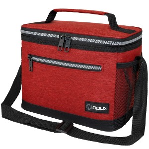 OPUX Insulated Lunch Box Men Women, Leakproof Soft Cooler Bag Work School Beach, Pail Tote Adult Kids Boys Girls - 1 of 4