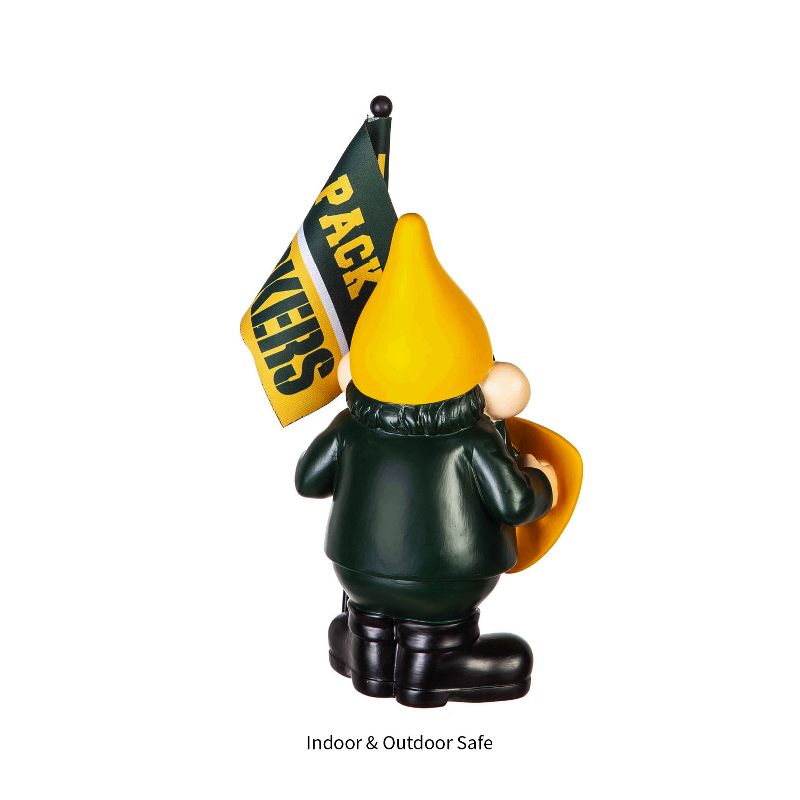 Evergreen Green Bay Packers, Flag Holder Gnome, 5 of 8