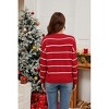 Christmas Sweaters for Women Funny Cute Sequins Christmas Sweater Ugly Xmas Sweater Long Sleeve Crewneck Holiday Knit Pullover Tops - 4 of 4