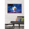 Trends International PD Moreno - Fine Art - Yoga Moonlight Beach Framed Wall Poster Prints - 2 of 4