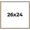 PosterPalooza | Photo Size Minimalist Silver Picture Frame - UV Acrylic, Foam Board Backing, Hanging Hardware - 2 of 4