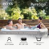 Intex PureSpa Greywood Deluxe Spa Set, 170 Bubble Jet Hot Tub with Cover - 2 of 4