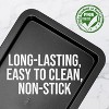 NutriChef Small Cookie Sheet - Non-Stick Bake Trays with Black Coating Inside & Outside - 3 of 4