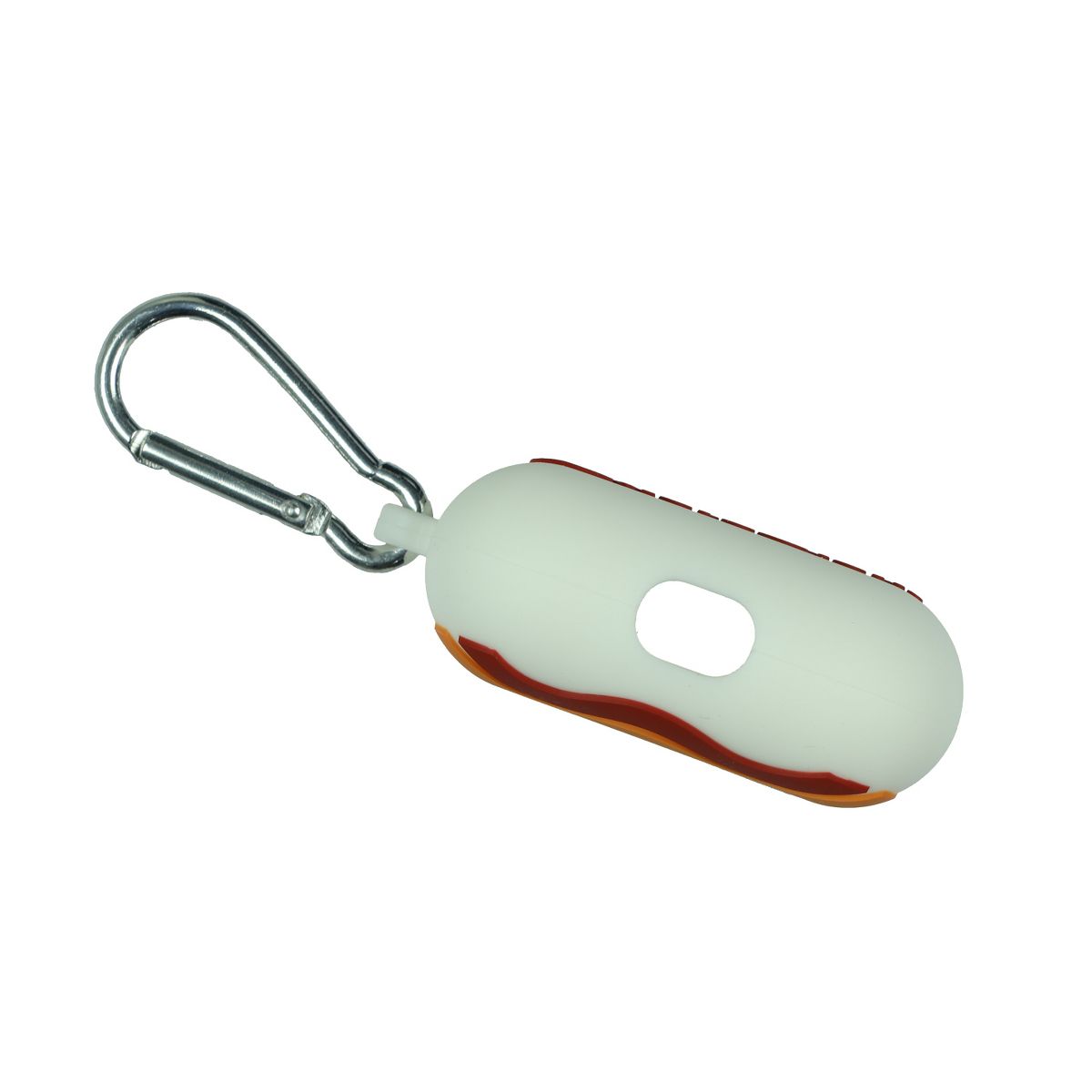 Maruchan Wireless Earbud Case Instant Lunch Holder With Carabiner White - thumbnail 4