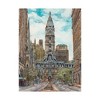 18" x 24" Us Cityscape Philadelphia by Melissa Wang - Trademark Fine Art: Gallery-Wrapped Canvas, Digital Art Reproduction - 3 of 4