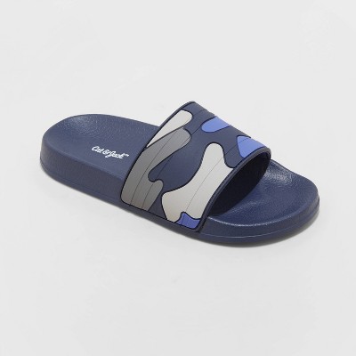 Kids' Nikko Slip-On Slide Sandals - Cat 