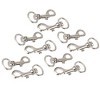 Unique Bargains Metal Lobster Swivel Clasps Keychain 54mm Length 10 Pcs - 4 of 4