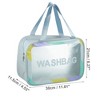 Unique Bargains Convenient Clear Cosmetic Bag 1 Pc - 2 of 4