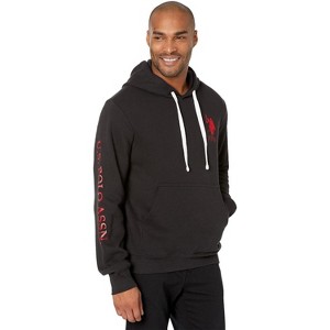 U.S. Polo Assn. Men's Popover Fleece Hoodie With Print - 1 of 3