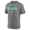 NCAA Oregon Ducks Men's Gray Triblend T-Shirt - 2 of 3