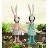 Metal Storybook Rabbit Garden Statue - 2 of 2