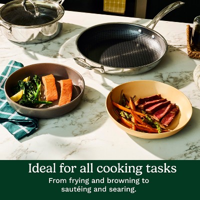 Cuisinart FusionPlus 10 Hybrid Stainless Steel and Ceramic Nonstick Fry Pan