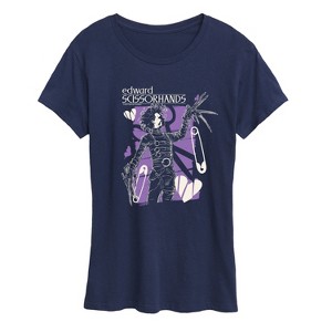 Women's - Edward Scissorhands - ES Zine Short Sleeve Graphic T-Shirt - 1 of 4