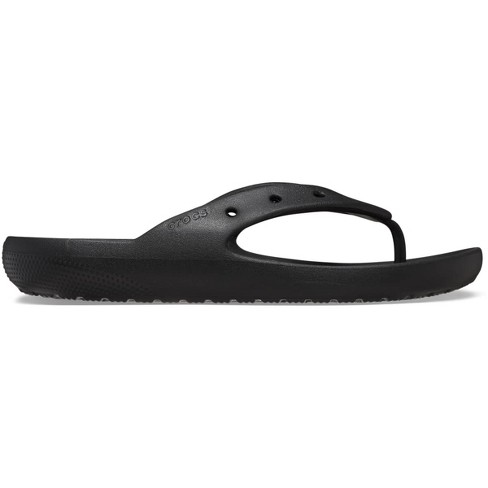 Crocs Adult Classic Flip Flips 2.0, W7/m5, Black : Target