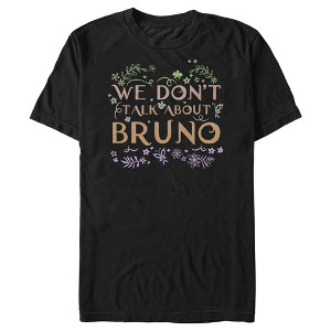 Men's Encanto We Don't Talk About Bruno Tropical Leaves T-Shirt - 1 of 4