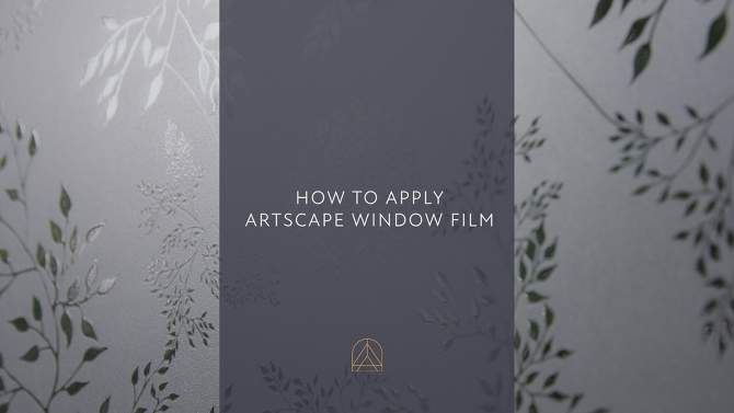 24&#34; x 36&#34; Dogwood Window Film - Artscape, 2 of 6, play video