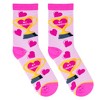 Crazy Socks, Women's, Graphic, Unique Designs, Crew Socks, Cute Silly Funny Cool - 4 of 4
