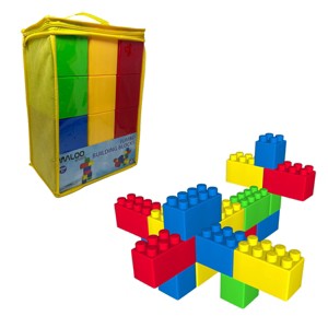Waloo Sports Jumbo Building Blocks - 19pc Set - 1 of 4