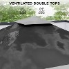 GustoWave Outdoor 12x12Ft Pop Up Gazebos Canopy Tent for Parties, Camping - 3 of 4