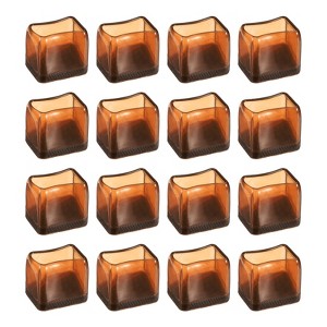 Unique Bargains Non-Slip Noise Reduction Chair Leg Protect Square Floor Pads 16 Pcs - 1 of 3