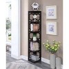 63.75" Omega 5 Tier Corner Bookcase - Breighton Home - 3 of 4