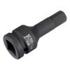 Unique Bargains CR-MO Steel Metric 3/4" Square Drive Impact Hex Socket Black - 3 of 4