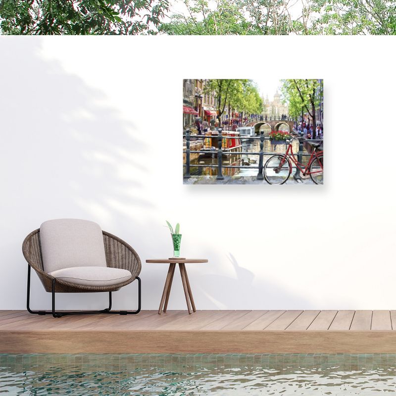 "Amsterdam Landscape" Outdoor Canvas, 1 of 8