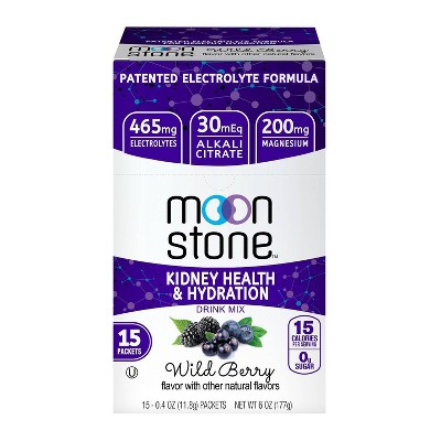 Moonstone Kidney Health Drink Mix - Wild Berry - 15ct/6oz