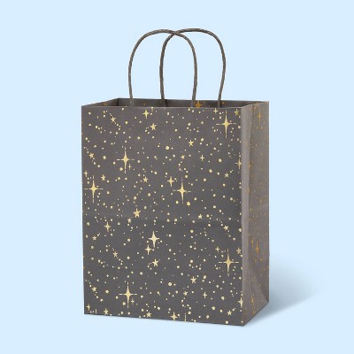 25 Christmas Chalkboard Paper Shopping Bags 16" x 6” x 12 ½” Green Merchandise 