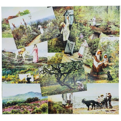  Best Paper Greetings 40 Pack Vintage Postcards Collection Self Mailer Mailing Side Old World, 4x6" 