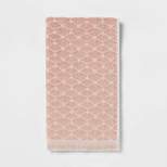 Scallop Towel Clay Pink - Threshold™