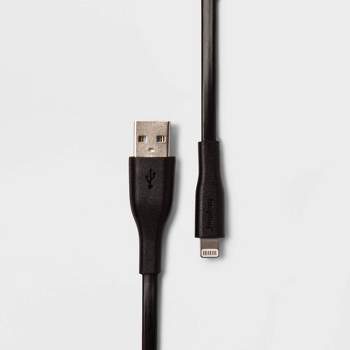Just Wireless 10' Tpu Lightning To Usb-a Cable - White : Target