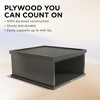 Ivation Wooden Laundry Pedestal (Charcoal) for Washer & Dryer, 33.86"x29.92" Universal Fit - 1 Pack - 4 of 4