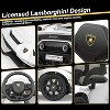 Garvee 12V Licensed Lamborghini Kids Electric Ride-On Car with Remote Control LED Lights and Sound System - 3 of 4