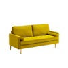 Maliang 65" Lovesat Velvet Sofa - 3 of 4