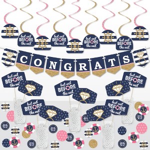 Big Dot of Happiness Last Sail Before The Veil - Nautical Bachelorette and Bridal Shower Supplies Decoration Kit - Decor Galore Party Pack - 51 Pieces - 1 of 4