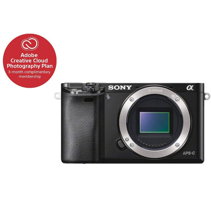 Sony Alpha a6000 Mirrorless Digital Camera 24.3MP SLR Camera with 3.0-Inch LCD (Black) w/16-50mm Power Zoom Lens, 2 of 5