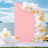 GAOMON Half Moon Arch Cover Backdrop Wedding Arch Backdrop Stand Cover Fitting Backdrop Arch Cover - 2 of 4