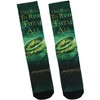 Lord of The Rings Rule Them All Men's Sublimated Mid Calf Crew Socks 1 Pair Multicolored - 2 of 4